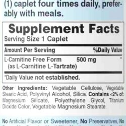 Viên uống giảm cân Puritan’s Pride L-Carnitine 500mg 60 viên 7 vien uong giam can puritans pride l carnitine 500mg 60 vien kb