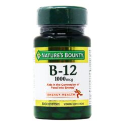 Viên uống Nature’s Bounty Vitamin B12 1000mcg 100 Coated Tablets 7 vien uong natures bounty vitamin b12 1000mcg 100 coated tablets kc