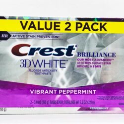 Kem đánh răng Crest 3D White Brilliance Toothpaste 110g (Lốc 2 tuýp) 8 kem danh rang crest 3d white brilliance toothpaste 110g loc 2 tuyp kb