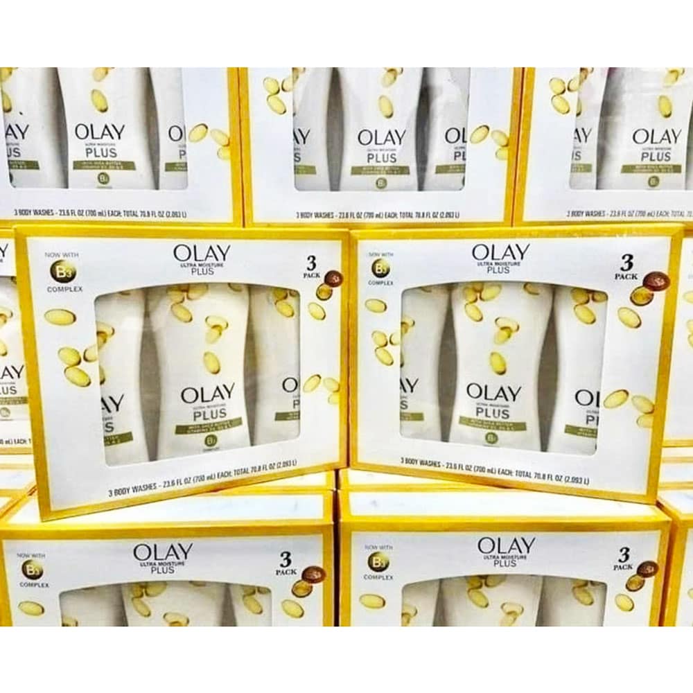 Set sữa tắm dưỡng ẩm Olay Ultra Moisture Plus Body Wash 700ml x3 chai - Ảnh 2