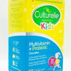 Viên kẹo men vi sinh cho bé Culturelle Kids Chewables Multivitamin + Probiotic 50 viên 10 vien keo men vi sinh cho be culturelle kids chewables multivitamin probiotic 50 vien kb