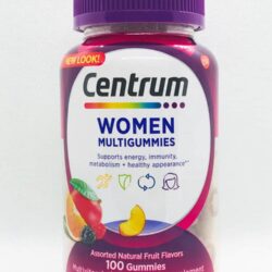 Kẹo dẻo bổ sung Vitamin cho phụ nữ Centrum Women Multigummies 100 Gummies 6 keo deo bo sung vitamin cho phu nu centrum women multigummies 100 gummies ka