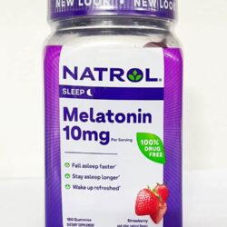 Kẹo dẻo giúp ngủ ngon Natrol Gummies Melatonin 10mg 180 viên Vị dâu 6 keo deo giup ngu ngon natrol gummies melatonin 10mg 180 vien vi dau 010224 ka