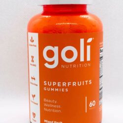 keo deo trai cay sieu duong chat goli superfruits 60 gummies kf