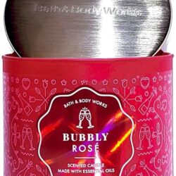 Nến thơm 3 tim Bath & Body Works Bubbly Rose 411g 7 nen thom 3 tim bath body works bubbly rose 411g ka