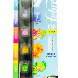 nuoc hoa xe hoi febreze car set 5 mui x2ml kd