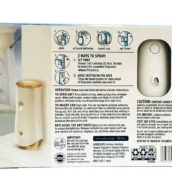 Set máy xịt thơm phòng tự động Glade chạy pin + 3 chai tinh dầu (Apple, Night, Pumpkin) 7 set may xit thom phong tu dong glade chay pin 3 chai tinh dau apple night pumpkin ka