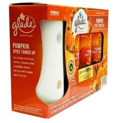 Set máy xịt thơm phòng tự động Glade chạy pin + 3 chai tinh dầu (Pumpkin Spice Things Up) 6 set may xit thom phong tu dong glade chay pin 3 chai tinh dau pumpkin spice things up kb