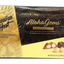 socola nhan mac ca hawaiian host aloha gems macadamia milk chocolate 227g 14 vien kb