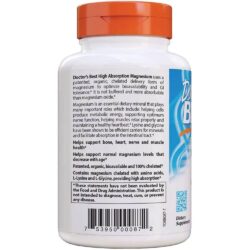 Viên uống bổ sung magie Doctor’s Best High Absorption Magnesium 100mg 240 viên 9 vien uong bo sung magie doctors best high absorption magnesium 100mg 240 vien kd