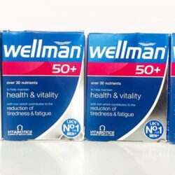 Vitamin hỗ trợ sức khỏe cho nam giới từ 50 tuổi trở lên Wellman 50+ 30 viên 6 vitamin ho tro suc khoe cho nam gioi tu 50 tuoi tro len wellman 50 30 vien ka