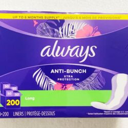 Băng vệ sinh hằng ngày Always Dailies Xtra Protection Long 200 miếng 9 bang ve sinh hang ngay always dailies xtra protection long 200 mieng knc
