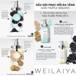 bo dau goi xa phuc hoi da tang nam truffle weilaiya white truffle 450ml x2 ki