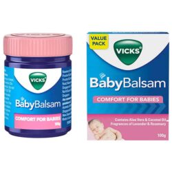 Dầu thoa ấm ngực cho trẻ Vicks Baby Balsam 100g (Đức) 7 dau thoa am nguc cho tre vicks baby balsam 100g ka