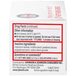 Viên uống Tylenol Acetaminophen Regular Strength 325mg 100 Tablets 10 giam dau ha sot tylenol acetaminophen regular strength 325mg 100 tablets kd