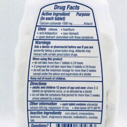 Kẹo ngậm giảm đầy hơi khó tiêu Tums Antacid 1000mg Peppermint 72 viên 6 keo ngam giam day hoi kho tieu tums antacid 1000mg peppermint 72 vien kb