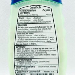 Kẹo ngậm giảm đầy hơi khó tiêu Tums Antacid Naturals Coconut Pineapple 1000mg 56 viên 7 keo ngam giam day hoi kho tieu tums antacid naturals coconut pineapple 1000mg 56 vien ka