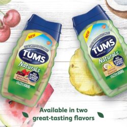 Kẹo ngậm giảm đầy hơi khó tiêu Tums Antacid Naturals Coconut Pineapple 1000mg 56 viên 8 keo ngam giam day hoi kho tieu tums antacid naturals coconut pineapple 1000mg 56 vien kd