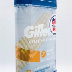 Lăn khử mùi cho nam Gillette Clear Dri-Tech Sport Active Antiperspirant 107g 8 lan khu mui cho nam gillette clear dri tech sport active antiperspirant 107g kd