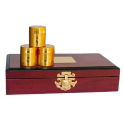 Ngưu hoàng thanh tâm Korea Woohwang Cheongsimwon Hộp gỗ 10 viên 9 nguu hoang thanh tam korea woohwang cheongsimwon hop go 10 vien kc