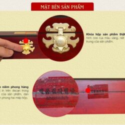 Ngưu hoàng thanh tâm Korea Woohwang Cheongsimwon Hộp gỗ 10 viên 14 nguu hoang thanh tam korea woohwang cheongsimwon hop go 10 vien kf