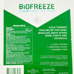 set dau lanh xoa bop giam dau nhanh biofreeze roll on 89ml x2 ka