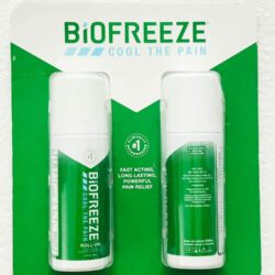 set dau lanh xoa bop giam dau nhanh biofreeze roll on 89ml x2 kb