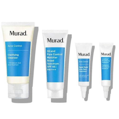Set kiểm soát mụn Murad Acne Control 30 Days Trial Kit 11 set kiem soat mun murad acne control 30 days trial kit ke