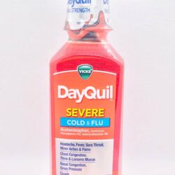 Siro cảm Vicks DayQuil Cold & Flu Severe 354ml (Original) 4 siro cam vicks dayquil cold flu severe 354ml original kb