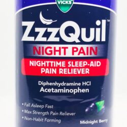 siro giam dau ho tro giac ngu ban dem vicks zzzquil night pain nighttime sleep aid 354ml berry kc