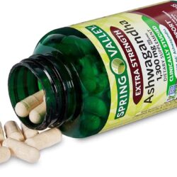 Viên uống nhân sâm Ấn Độ Spring Valley Ashwagandha 1300mg 60 viên 12 vien uong nhan sam an do spring valley ashwagandha 1300mg 60 vien kb