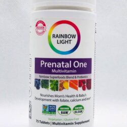 vitamin cho ba bau rainbow light prenatal one multivitamin 75 tablets kd
