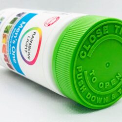 vitamin cho nam rainbow light mens one multivitamin 45 tablets kc