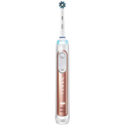 ban chai danh rang sac dien oral b genius 6000 toothbrush rosegold kb