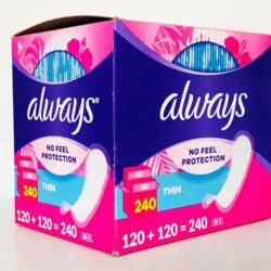 bang ve sinh hang ngay always thin daily liners 240 mieng krb