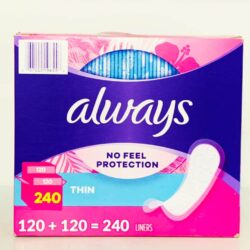 bang ve sinh hang ngay always thin daily liners 240 mieng krc