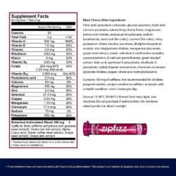 Bột Vitamin bổ sung năng lượng Zipfizz Healthy Energy Drink Mix (Black Cherry) 20 ống 14 bot vitamin bo sung nang luong zipfizz healthy energy drink mix black cherry 20 ong kb