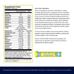 Bột Vitamin bổ sung năng lượng Zipfizz Healthy Energy Drink Mix (Citrus) 20 ống 9 bot vitamin bo sung nang luong zipfizz healthy energy drink mix citrus 20 ong ka