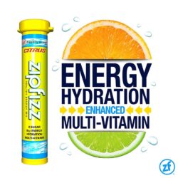 Bột Vitamin bổ sung năng lượng Zipfizz Healthy Energy Drink Mix (Citrus) 20 ống 8 bot vitamin bo sung nang luong zipfizz healthy energy drink mix citrus 20 ong kb
