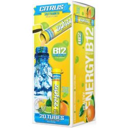 Bột Vitamin bổ sung năng lượng Zipfizz Healthy Energy Drink Mix (Citrus) 20 ống 6 bot vitamin bo sung nang luong zipfizz healthy energy drink mix citrus 20 ong kd