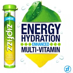 Bột Vitamin bổ sung năng lượng Zipfizz Healthy Energy Drink Mix (Limon) 20 ống 15 bot vitamin bo sung nang luong zipfizz healthy energy drink mix limon 20 ong kb