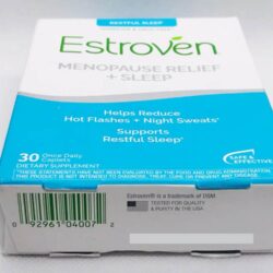 Hỗ trợ giấc ngủ + Cân bằng nội tiết tố cho phụ nữ tiền mãn kinh Estroven Menopause Relief + Sleep 30 viên 11 ho tro giac ngu can bang noi tiet to cho phu nu tien man kinh estroven menopause relief sleep 30 vien ka