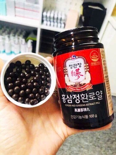 hong sam 6 nam tuoi cheongkwanjang korean red ginseng extract pill 168g 800 vien 270924 kl