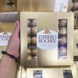 Hộp Socola cao cấp của Mỹ Ferrero Rocher Chocolate 312g 25 viên 9 hop socola cao cap cua my ferrero rocher chocolate 312g 25 vien ka