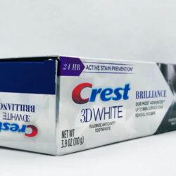 Kem đánh răng than hoạt tính Crest 3D White Brilliance Charcoal Mint 110g 14 kem danh rang than hoat tinh crest 3d white brilliance charcoal mint 110g kc
