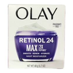Kem dưỡng da ban đêm Olay Retinol 24 Max 2X Peptides Night Moisturizer 48g (Không mùi) 6 kem duong trang da ban dem olay regenerist retinol 24 max night hydrating moisturizer 48g khong mui 100624 ka