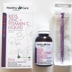 Kẽm nước cho bé Healthy Care Kids Zinc + Vitamin C Liquid 25ml 5 kem nuoc cho be healthy care kids zinc vitamin c liquid 25ml ka