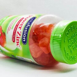 Kẹo dẻo bổ sung Kẽm + Vitamin C tăng đề kháng Vitafusion Power Zinc 15mg 90 viên 20 keo deo bo sung kem vitamin c tang de khang vitafusion power zinc 15mg 90 vien kd