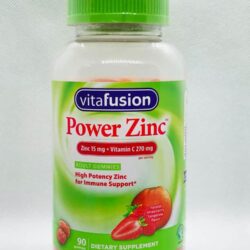 Kẹo dẻo bổ sung Kẽm + Vitamin C tăng đề kháng Vitafusion Power Zinc 15mg 90 viên 18 keo deo bo sung kem vitamin c tang de khang vitafusion power zinc 15mg 90 vien kh