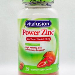 Kẹo dẻo bổ sung Kẽm + Vitamin C tăng đề kháng Vitafusion Power Zinc 15mg 90 viên 24 keo deo bo sung kem vitamin c tang de khang vitafusion power zinc 15mg 90 vien kp